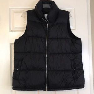 Black Puff Vest